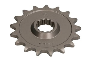 Pinion față oțel, tip lanț: 520, număr dinți: 17, compatibil: HUSQVARNA CR, SM, SMR, SMS, TC, TE, TXC, WR 125-630 1990-2012