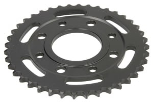 Pinion spate oțel, tip lanț: 428, număr dinți: 40, compatibil: DAELIM VL, VS, VT; HONDA CB, CBZ, CG, CM, EZ, H, NX, XL; KREIDELER 125; KYMCO HIPSTER, PULSAR, STRYKER, ZING 90-185 1973-2010