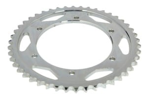 Pinion spate oțel, tip lanț: 428, număr dinți: 46, compatibil: GILERA COGUAR 125 2001-2001