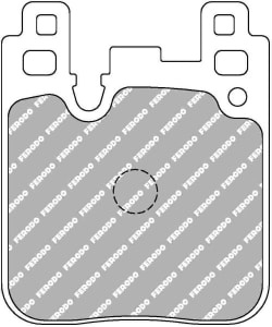 Placute de frana - professional DSUNO uz pe circuit; spate,