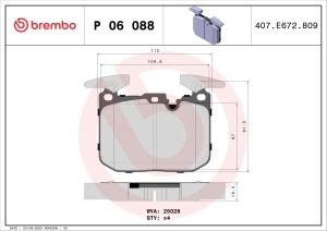 Placute de frana - tuning, fata, Aprobate pentru uz public: Yes, compatibil: BMW 1 (F20), 1 (F21), 1 (F40), 2 (F22, F87), 2 (F23), 3 (F30, F80), 3 (F31), 3 GRAN TURISMO (F34), 4 (F32, F82), 4 (F33, F83) 1.5-3.0H 07.11-