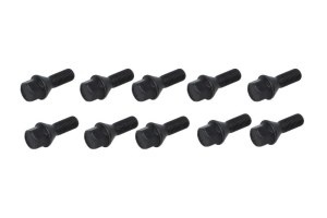 Prezon, M12x1,5; length: 26 mm; wrench size: 17; colour: black (10 pcs. pack; cone) compatibil: BMW 1 (E81), 1 (E82), 1 (E87), 1 (E88), 3 (E21), 3 (E30), 3 (E36), 3 (E46), 3 (E90), 3 (E91) 03.72-