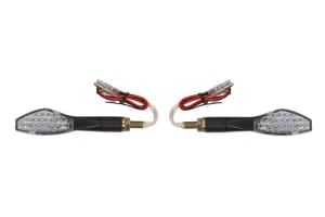 Semnalizare COLUMBIA OXFORD față/spate L/R, lED indicators, a set of 2 indicators, indicator colour: black, 2W