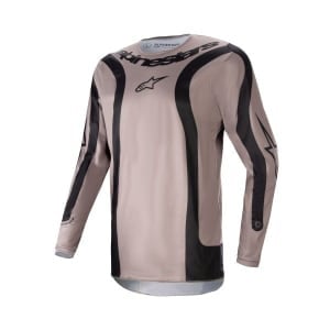 Tricou OffRoad ALPINESTARS MX FLUID culoare black/brown, mărime M