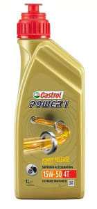 Ulei Motor 4T CASTROL Power 1 15W50 1l, API SN JASO MA-2 Semi-synthetic