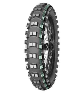 [70000935] Cross/enduro tyre MITAS 90/90-21 TT 54M TERRA FORCE-MX MH Front racing logo; red & green stripe