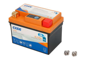 Baterie Lithium-ion EXIDE 12V 2Ah 120A R+ Maintenance free 113x70x85mm Started ELTZ5S fits: AEON COBRA, MINIKOLT, REVO; ARCTIC CAT Y-12; BETA AFRIKA, ALP 4T, KR, QUADRA 25-650 1972-2010