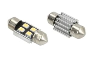 Bec LED, 2pcs, C5W, 12V, max. 0,75W, light colour white, socket type SV8,5-8, length: 31mm, uz pe circuit, for vehicles with CAN-Bus