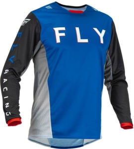 Bluză off road FLY RACING KINETIC KORE culoare negru/blue, mărime 2XL