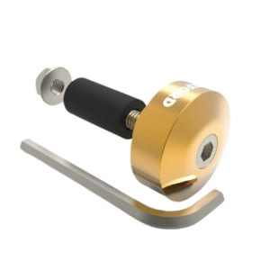 Capace ghidon BarEnds 1 CNC 13; 18 colour: Golden, (ghidon 22mm)