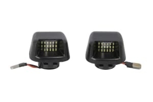 Corp iluminare numar inmatriculare LED, ligght colour: white, 12V,, with Aprobate pentru uz public compatibil: NISSAN NAVARA, NAVARA NP300, NP300 10.04-