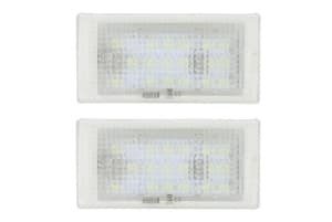 Corp iluminare numar inmatriculare LED, ligght colour: white; set, 12V,, with Aprobate pentru uz public compatibil: BMW 3 (E46) 12.98-12.07