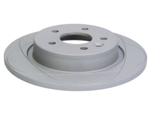 Disc de frana, 1pcs, ATE PowerDisc, full, Cut, spate ; Stanga/Dreapta, outer diameter 280 mm, thickness 11 mm, compatibil: VOLVO C30, C70 II, S40 II, V50; FORD C-MAX, FOCUS C-MAX, FOCUS II 1.6-2.5 10.03-06.13