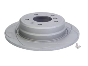 Disc de frana, 1pcs, ATE PowerDisc, full, Cut, spate ; Stanga/Dreapta, outer diameter 300 mm, thickness 10 mm, compatibil: BMW 5 (E34) 1.8-3.6 06.87-07.96