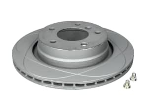 Disc de frana, 1pcs, ATE PowerDisc, Ventilate, Cut, spate ; Stanga/Dreapta, outer diameter 294 mm, thickness 18,9 mm, compatibil: BMW 3 (E46) 2.0-2.8 02.98-12.07