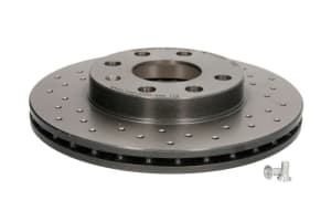 Disc de frana, BREMBO Xtra, 1pcs, Perforat, fata ; Stanga/Dreapta, outer diameter 236 mm, thickness 20 mm, compatibil: CHEVROLET AVEO / KALOS, LANOS; DAEWOO LANOS, NEXIA 1.3/1.4/1.5 02.95-