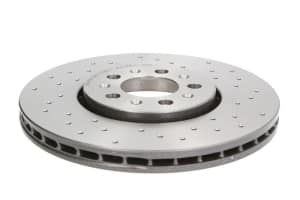 Disc de frana, BREMBO Xtra, 1pcs, Perforat, fata ; Stanga/Dreapta, outer diameter 288 mm, thickness 25 mm, compatibil: RVI MESSENGER; AUDI A1, A3; SEAT CORDOBA, IBIZA III, IBIZA IV 0.9-Electric 10.85-