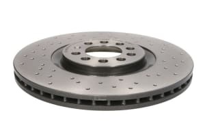 Disc de frana, BREMBO Xtra, 1pcs, Perforat, fata ; Stanga/Dreapta, outer diameter 312 mm, thickness 25 mm, compatibil: AUDI A3, TT; SEAT IBIZA III, IBIZA IV, IBIZA IV SC, IBIZA IV ST, LEON 1.4-3.2 08.93-05.15