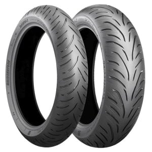 DOT20 [10596] Scooter/moped tyre BRIDGESTONE 130/70R16 TL 61S Battlax Scooter SC2 Rain Rear