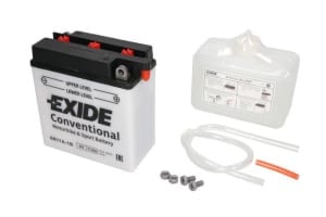 Exide Baterie 6 V 11 Ah 120x60x130 incluse electrolit 80A