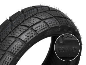 [KES0350K701] Scooter/moped tyre KENDA 3.50-10 TL 56L K701 Front/Rear