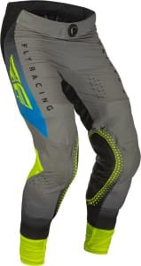 Pantaloni off road FLY RACING LITE culoare blue/fluorescent/gri/galben, mărime 38