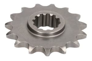 Pinion față oțel, tip lanț: 525, număr dinți: 15, compatibil: HONDA CB, CBF, CBR 600 1997-2007