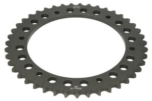 Pinion spate oțel, tip lanț: 50 (530), număr dinți: 43 (negru), compatibil: TRIUMPH DAYTONA, SPEED TRIPLE, SPRINT, TIGER 900/955/1050 1997-2017