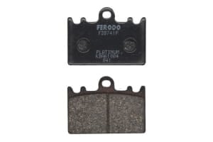 Plăcuțe de frână față, utilizare: route, material: platinum-P, 59x43x8mm compatibil: KAWASAKI ZXR 400 1992-1999