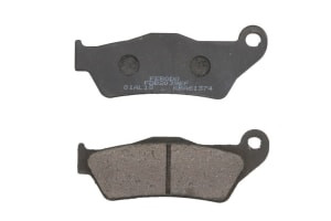 Plăcuțe de frână inferior/spate, utilizare: road-small motorcycle/scooters, material: eco friction-EF, 94x37x8,6mm compatibil: BMW K, R; MOTO GUZZI CALIFORNIA 850-1300 1994-2015