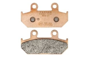 Plăcuțe de frână inferior/spate, utilizare: route, material: sinter-ST, 88x46x8,5mm compatibil: SUZUKI AN 650 2002-2012