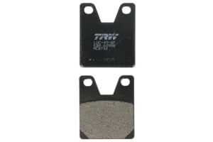 Plăcuțe frână față/spate, utilizare: offroad/route/scooters, material: organic, 59,7x51,6x8,7mm compatibil: YAMAHA YZF, YZF-R1 750/1000 1998-2001