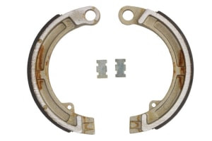 Saboți frână față 125x17mm cu arcuri compatibil: HONDA CN; PIAGGIO/VESPA APE, N, PK, PK LUSSO, PRIMAVERA, PX LUSSO, SUPER, VESPA 50-250