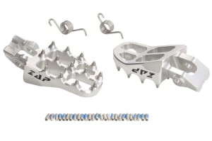 Scarita(colour: Silver, aluminium; contains springs) compatibil: HUSQVARNA FE, TC, TE; KTM EXC, SX, SX-F 125/450 2016-2018