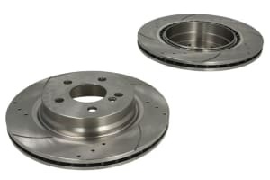 Set 2 discuri de frana, 2pcs, SPEEDMAX, Ventilate, Cut-Perforat, spate ; Stanga/Dreapta, outer diameter 300 mm, thickness 22 mm, compatibil: MERCEDES C (C204), C T-MODEL (S204), C (W204) 1.8-5.5 01.07-