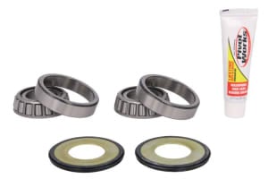 Set rulmenti capat de sasiu front compatibil: BMW G; HARLEY DAVIDSON FLHP, FLHR, FLHRC, FLHTCU, FLHTCUTG, FLHTK, FLHTKSE, FLHTP, FLHX, FLHXS, FLHXSE 450-1870 2007-2020