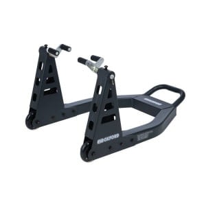 Stand Moto ZERO-G LITE 300 for motorcycles; roata față (colour: black, aluminium)