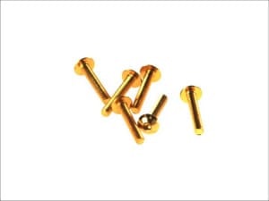 Surub Allen plat (M5x30, golden)