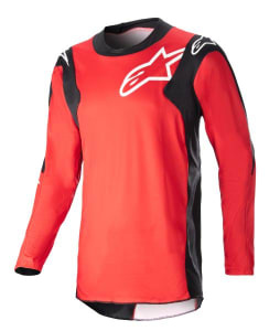 Tricou OffRoad ALPINESTARS MX RACER HOEN culoare black/red, mărime M