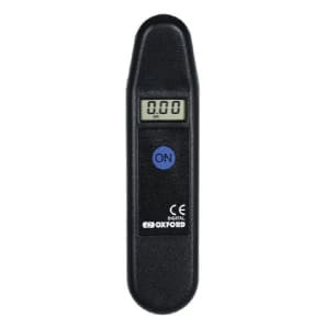 Air gauge to measure tyre pressure colour: black