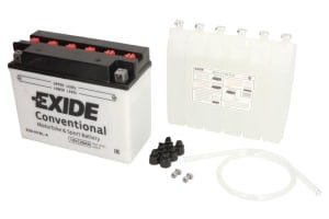 Baterie Acid/Dry charged with acid/Starting EXIDE 12V 20Ah 260A R+ Maintenance electrolyte included 205x90x162mm Dry charged with acid Y50-N18L-A fits: ARCTIC CAT PROWLER