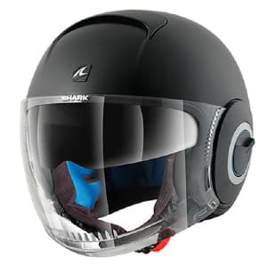 Cască Moto full-open SHARK NANO BLANK colour black/matt, size XS