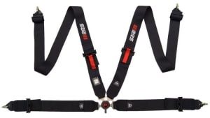 Centuri, 4-point 3-inch belts, colour: black, fIA Certification