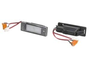 Corp iluminare numar inmatriculare LED, ligght colour: white; set, 12V,, with Aprobate pentru uz public compatibil: MERCEDES VITO / MIXTO (W639); CITROEN BERLINGO MULTISPACE, BERLINGO/MINIVAN, C-ELYSEE, C2, C3 II, C3 PLURIEL 08.92-