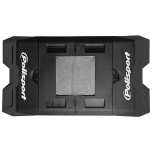 Covor Moto POLISPORT dimensions: 1800x990, black, plastic, folded