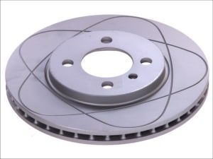 Disc de frana, 1pcs, ATE PowerDisc, Ventilate, Cut, fata ; Stanga/Dreapta, outer diameter 260 mm, thickness 22 mm, compatibil: BMW 3 (E30), Z1 1.6-2.7 09.82-06.94