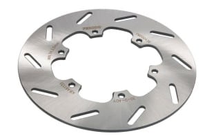 Disc frână fix față, 220/105x4mm 6x120mm, gaură de centrare diametru 6,4mm, spacing 0 compatibil: PIAGGIO/VESPA FLY 100/100 4T/125/125 (Sup.Hexagon)/125 2T/125 4T/150/180 (Sup.Hexagon)/180 GTX (Super