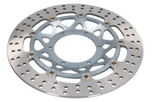 Disc frână flotant față, 296/94x5mm 6x110mm, diametru gaură de centrare 6,5mm, spacing 17,5 compatibil: HONDA CBF 1000/1000A (ABS)/1000F/1000FA (ABS)/250R/250RA (ABS)/300RA/600N/600NA (ABS)/600S/600SA