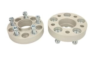 DIstantier - 2 pcs 5x112; thickness: 30mm; locating hole diameter: 66,45mm; PRO-SPACER series - 7; (fitting elements included - Yes) - natural