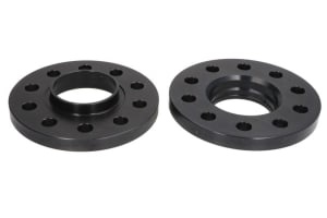 DIstantier - 2 pcs 5x120; thickness: 15mm; locating hole diameter: 72,5mm - 2; (fitting elements included - No) - Black